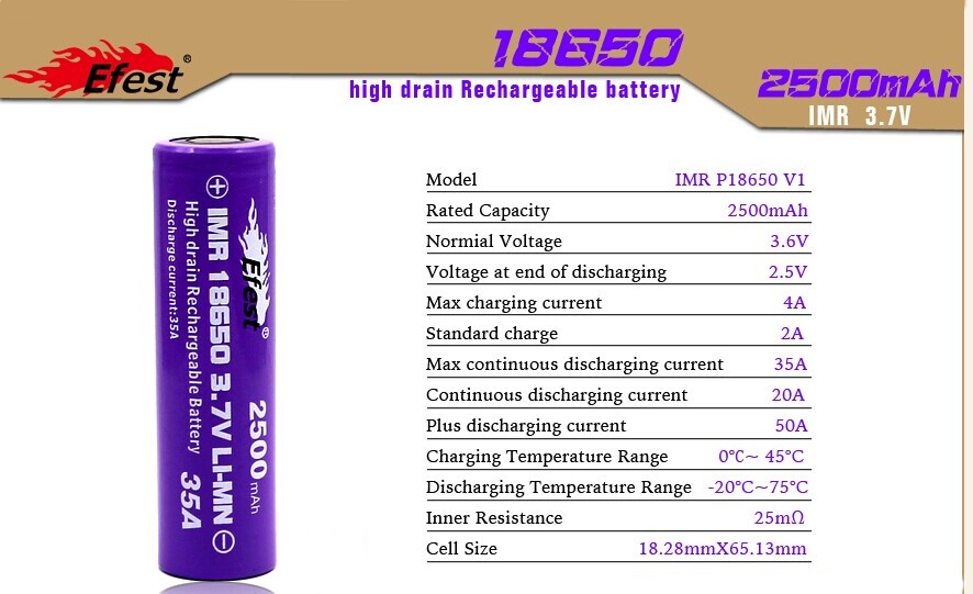 18650-2500mah-efest